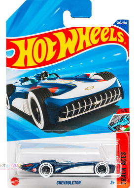 202号 CHEVROLETRO 雪佛兰 普宝 蓝色 风火轮 TRACK ACES系列25K