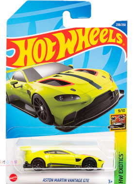 238号 ASTON MARTIN VANTAGE GTE 阿斯顿马丁 绿色 美泰风火轮 HW