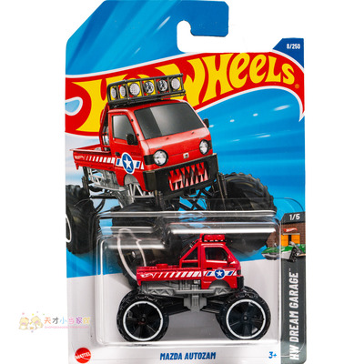 8号 MAZDA AUTOZAM 马自达 红色 风火轮HW DREAM GARAGE系列25A