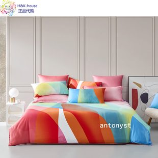 恐龙纺织床品线下专柜新品100支全棉四件套床单被套枕套纯棉床品