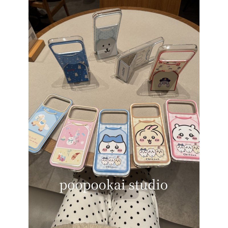PooPookai创意可爱卡通翻盖支架适用于苹果16/17promax/iPhone15pro手机壳女款14全包防摔13保护套,3C数码配件,手机保护套/壳,淘宝优惠券,粉丝福利购,淘宝优惠卷