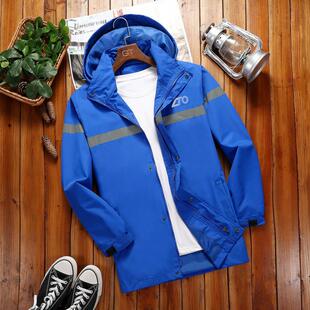 中通快递工作服秋冬季冲锋衣薄款定制棉马甲保暖防风男女外套定制