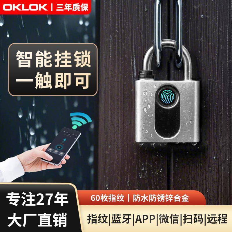 OKLO远程手机控制门锁两