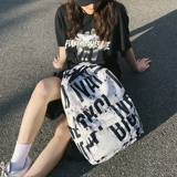 Ранец, сумка через плечо, модный трендовый рюкзак, в корейском стиле, для средней школы