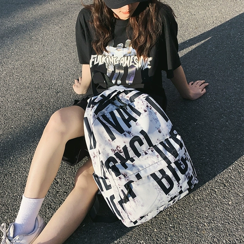 Ранец, сумка через плечо, модный трендовый рюкзак, в корейском стиле, для средней школы