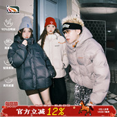 lemanism美式 保暖外套女 新款 潮牌泡芙90白鸭绒加厚羽绒服男款 冬季