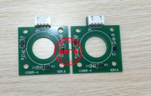精品电梯配件展鹏门机编码器方型门机编码器CIR-CODER-A VER1.6