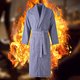 浴袍男款五星级酒店纯棉女士睡袍情侣毛巾料秋冬成人加厚吸水浴衣