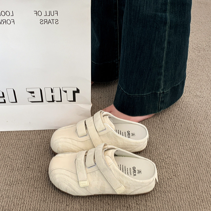 厚底勃肯鞋女款2026新款夏季外穿高级感超火懒人一脚蹬包头半拖鞋