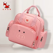 Mummy bag ba lô thời trang hè 2019 mới canvas nữ nhiều lớp ra khỏi gói kèn mẹ và bé gói kèn - Túi / túi Baby