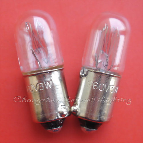 赛远电光源 微型灯泡 220V 3W 260v 3w ba9s t10x28 a711 高质量