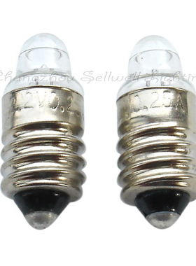 赛远电光源 微型灯泡 笔晶泡 2.2v 0.25a e10x22 a005 高品质