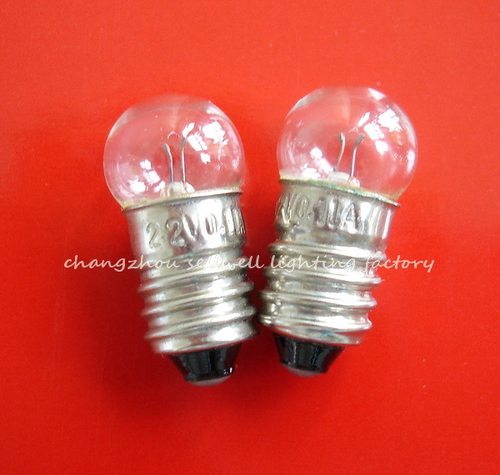 赛远电光源厂 微型灯泡 2.2V 0.11A E10 小元泡 A959 高品质