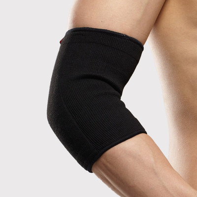 针织保暖护肘弹力加压篮球羽毛球肘关节护臂透气 跑步护手肘男女