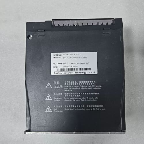 议价汇川伺服驱动器 IS620NT3R5I-MC705可维修