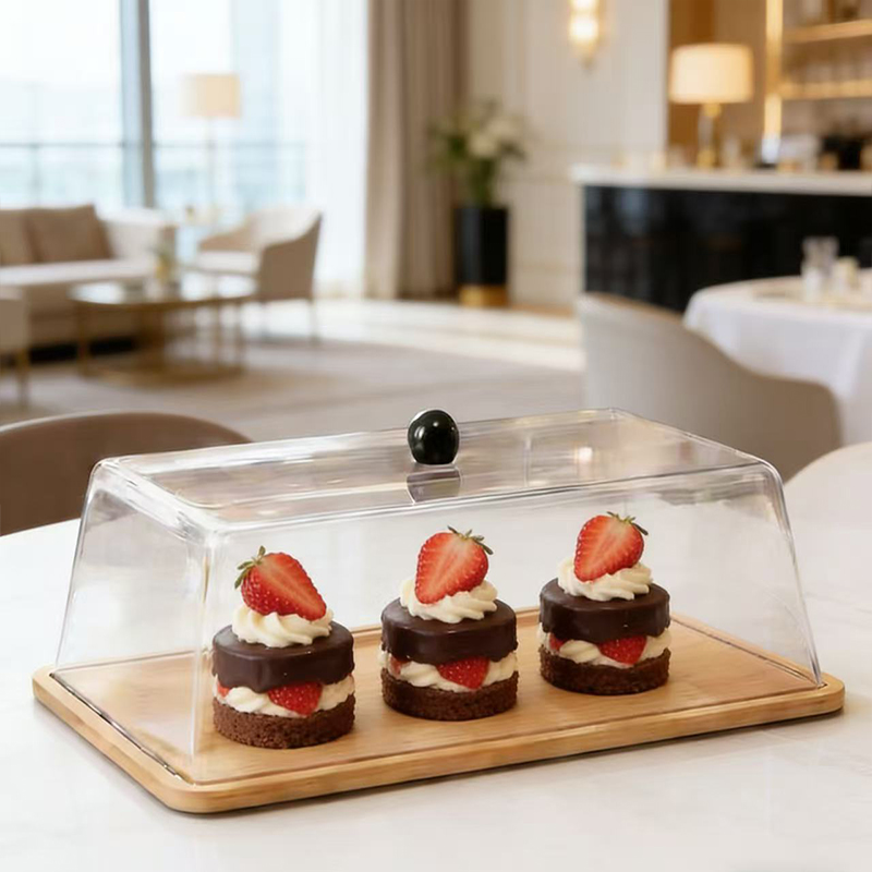 面包蛋糕小吃防尘罩陈列盒子带盖