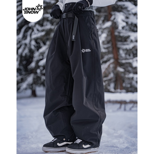 经典百搭！雪季新款宽松滑雪裤