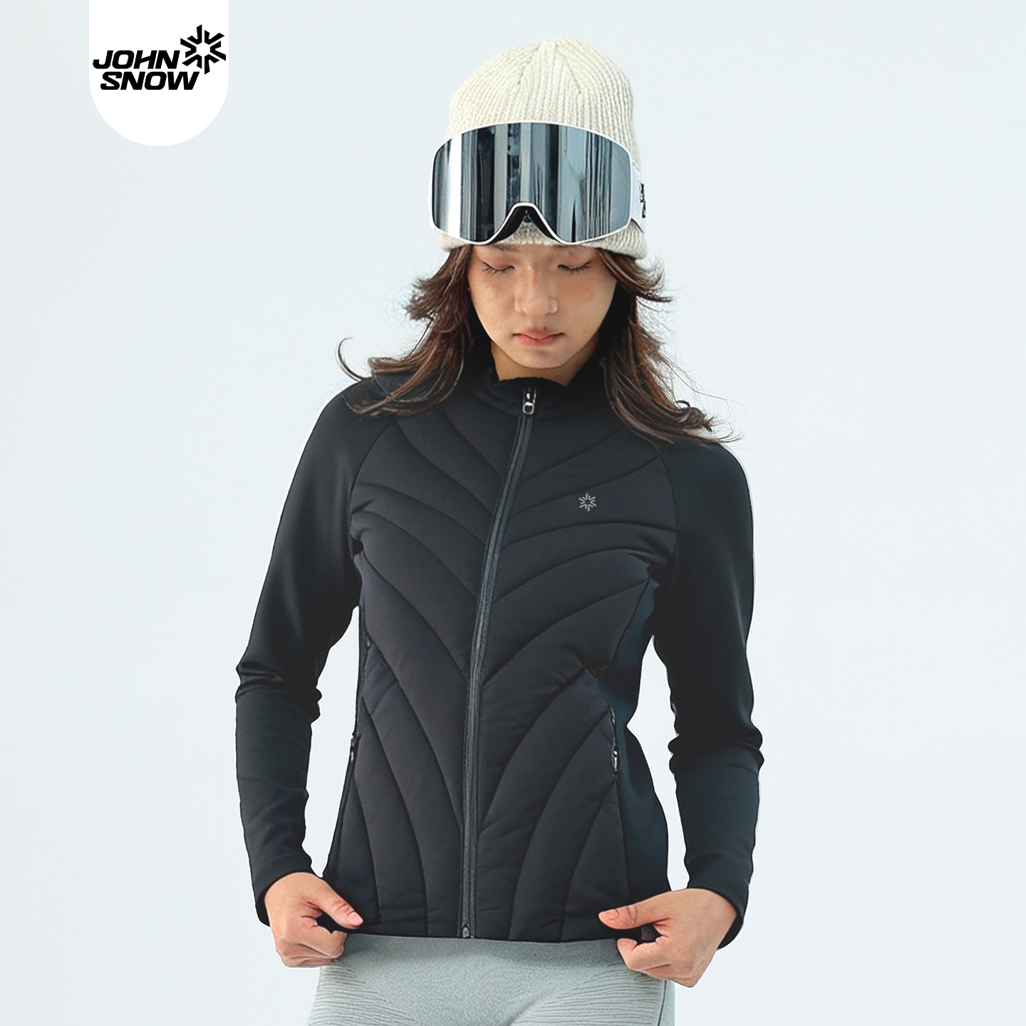 轻薄修身！johnsnow滑雪内胆