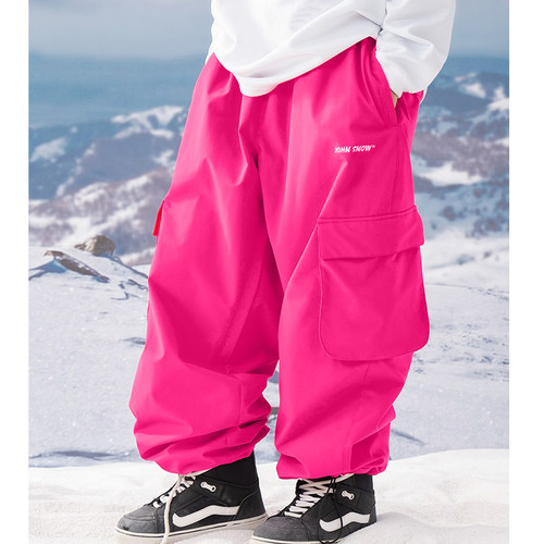 Johnsnow单双板滑雪裤潮牌