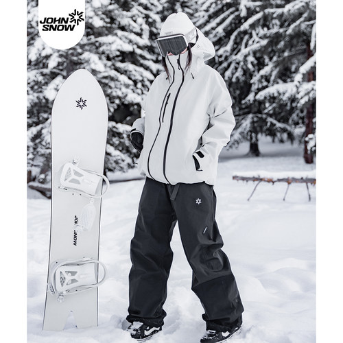 风格随心！双拉链硬壳滑雪服