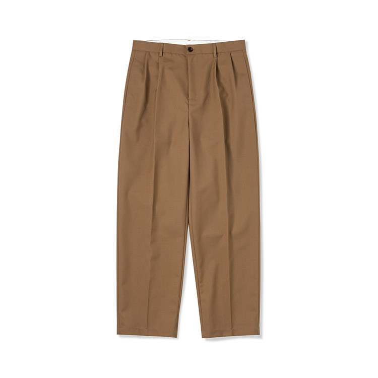 NATIVEWELL羊毛混纺长裤三防强捻纱干爽质感进口机能面料垂坠休闲