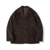 NATIVEWELL宽松灯芯绒西服日企8w全棉面料宽舒版 型工装