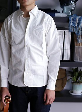 NATIVEWELL Office shirt本白双纱衬衫NS-W-01