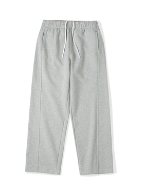 NATIVEWELL温暖厚款加绒针织卫裤垂感亲肤宽松直筒