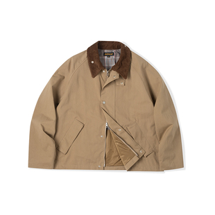 NATIVEWELL短款钓鱼夹克微绒感锦棉混纺丰岛GRANTEX面料Transport