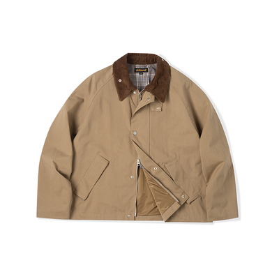 NATIVEWELL短款钓鱼夹克微绒感锦棉混纺丰岛GRANTEX面料Transport