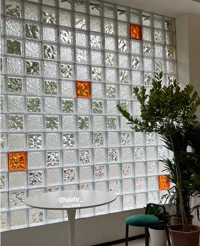 ЕС качество Ультра -белолочное стеклянное кирпич.