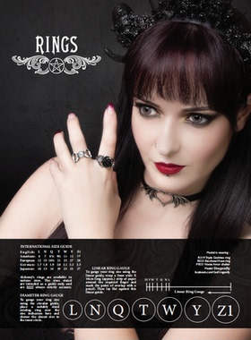 海外代购ALCHEMY GOTHIC 暗黑哥特朋克A牌饰品清仓折扣捡漏