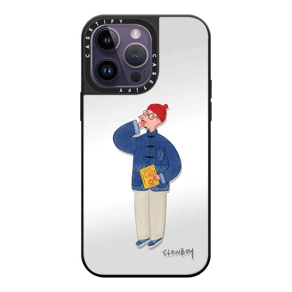 CASETi联名Mark绅士穿搭Mr Slowboy 慢君人像系