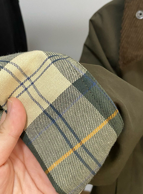 日系经典四口袋猎装夹克春秋新款宽松百搭情侣款上衣无蜡老钱风