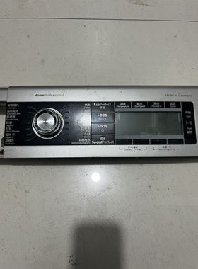 适用于Bosch/博世洗衣机 WAY328890W/WTY877690W显示板控制板按键
