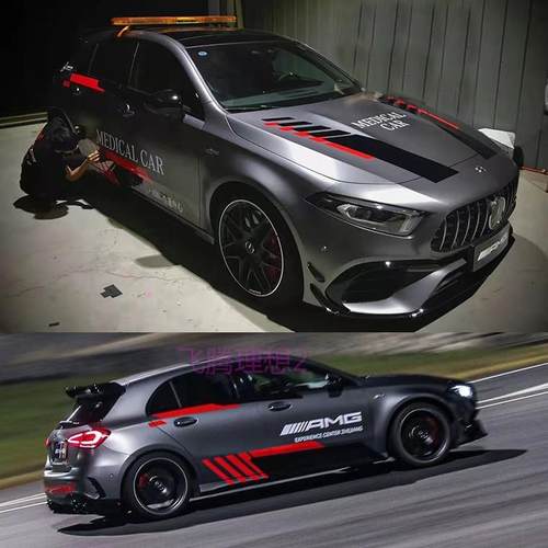 CLA45车贴拉花AMG赛车风
