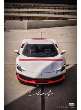 法拉利296GTB车贴拉花赛道版SF90引擎盖贴纸运动装饰贴纸改装拉花
