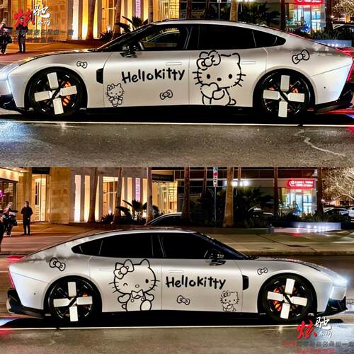 小鹏P7+车贴拉花M03宝马