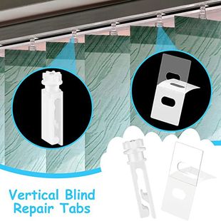 跨境零售 走珠滑轮12个修补片12片 百叶帘窗帘配件套装