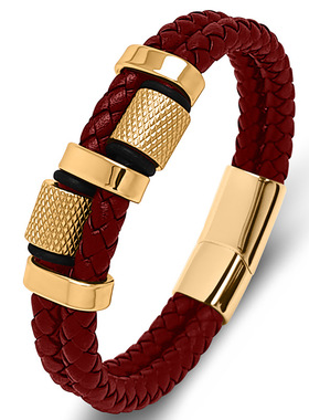 马年本命年红绳手链男士路路通转运珠编织手绳招财转运高级感手环