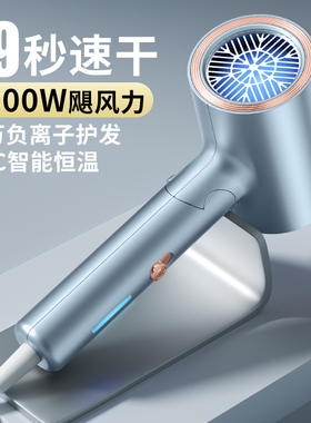 电吹风机家用大风力速干可折叠便携式大功率负离子护发不伤发静音