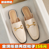 女鞋 包头半拖鞋 41到43 懒人凉拖半托单鞋 大码 女外穿2026年夏季 新款