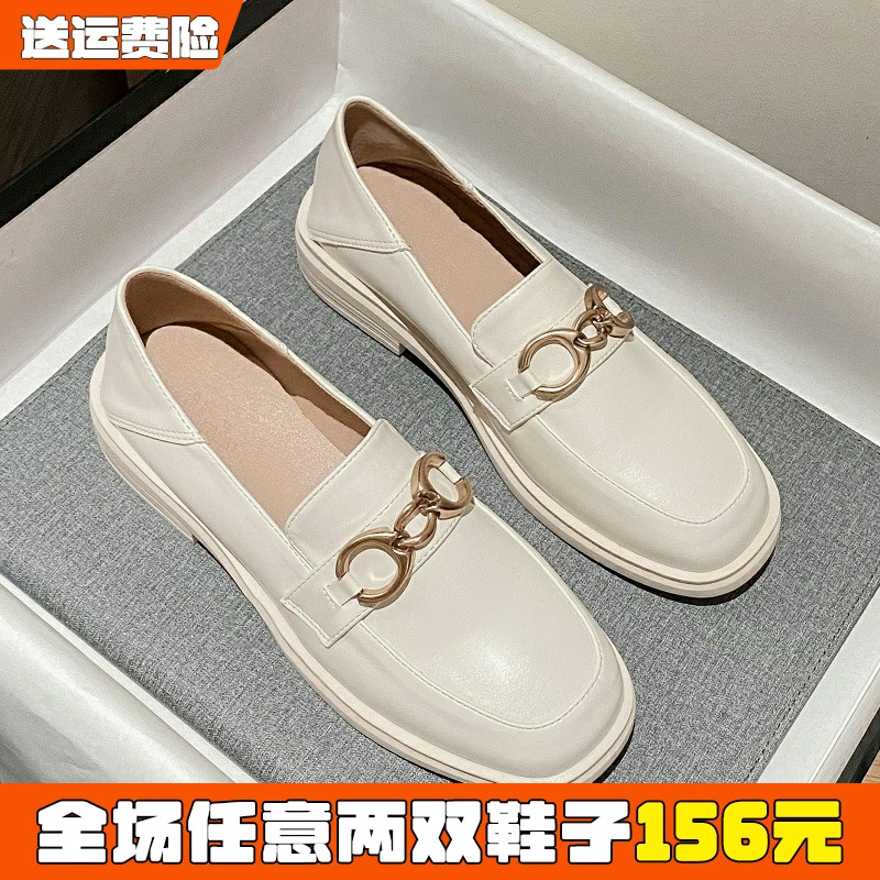 厚底小皮鞋女秋季新款女鞋