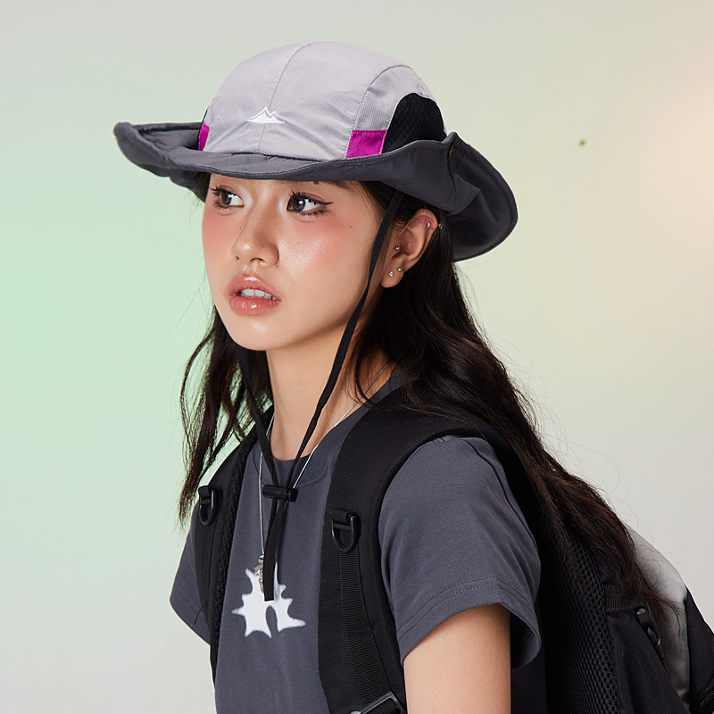 登山帽渔夫帽男女防晒遮阳户外夏