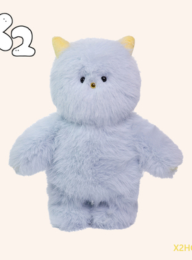 X2HOMME 原创毛绒玩偶小怪兽小pee学生情侣送礼陪伴安抚公仔娃娃