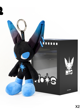 X2HOMME 原创moos毛绒玩偶二次元潮流学生包包挂件情侣节日礼物