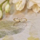 小心机珍珠 桃奈町agete日系不规则极细精致镀金18k小众戒指女