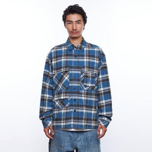 SHIRT复古格纹口袋衬衫 PLAID Liberaiders 24AW 官方直营