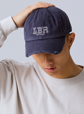 【官方直营】Liberaider LBR LOGO 破坏做旧六片式刺绣棒球帽26FW
