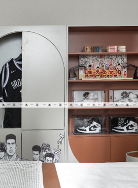 样板间儿童房篮球主题饰品摆件灌